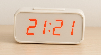 21:21 na zegarze