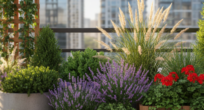 Rośliny na balkon i taras najpiękniejsze gatunki które przetrwają w miejskich warunkach