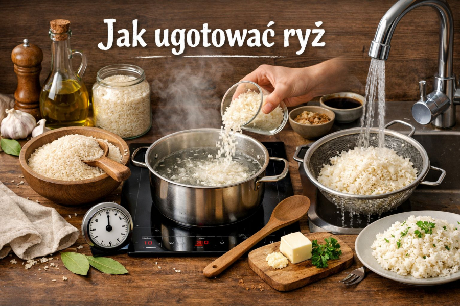 Jak ugotować ryż idealnie