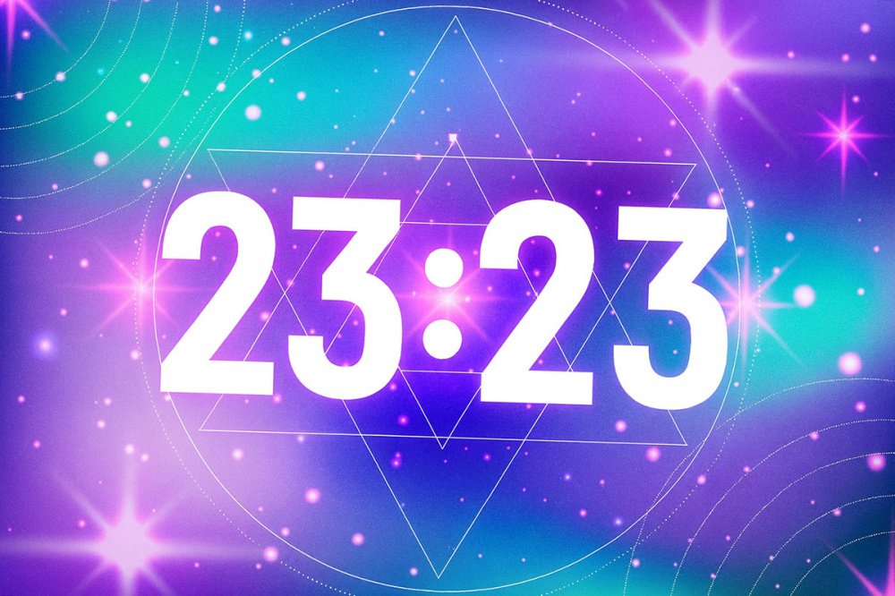 na goziniku zjawljajetsja 23:23