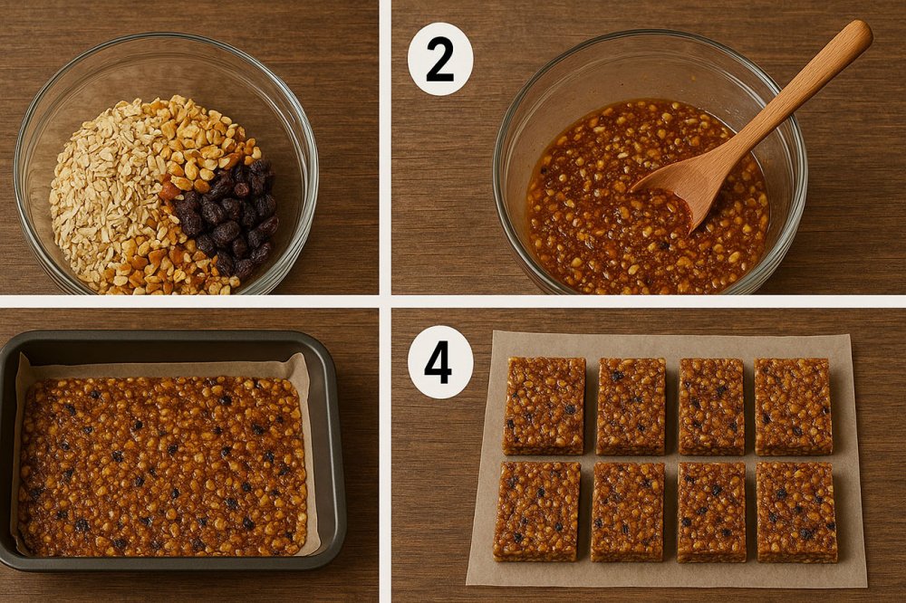 Krok po kroku przepis na klasyczne batony energetyczne